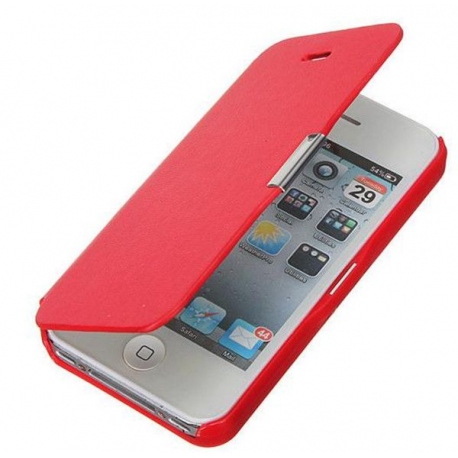 Coque FlipCase iPhone 5 et 5S rouge