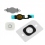 Bouton Home iPhone 5 blanc : nappe + spencer + plaque