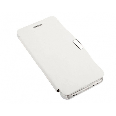 Coque FlipCase pour iPhone 6 blanc