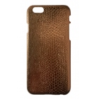 Coque iPhone 6 Croco or dorée ivoire Fashion