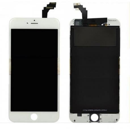 Écran LCD Complet Pour IPhone 6 Plus Blanc - OuiSmart, écran Retina + Vitre Tactile