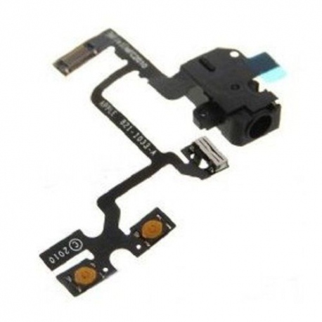 iPhone 4 nappe prise jack audio et volume noir