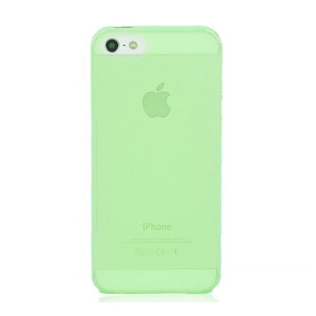 Coque iPhone 5 Crystal Vert