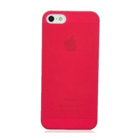 Coque iPhone 5S Crystal rouge