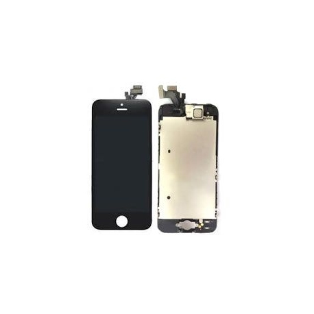 Ecran iPhone 5 noir + bouton Home + camera
